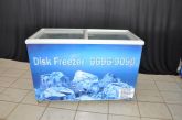Frezer 410 litros Tampa de Vidro  220v